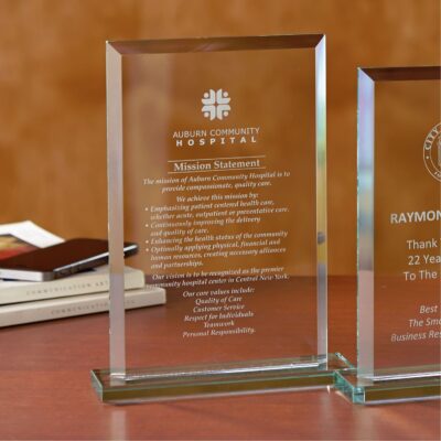 Beveled Rectangle - Large Award-1