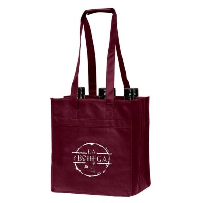 Polytex 6 Bottle Wine Tote-1