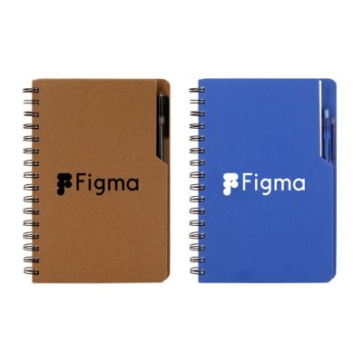 Kraft Notebook w/ Pen-1