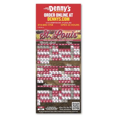Baseball Schedule Magnet-1