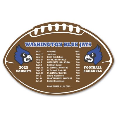 Schedule Football Magnet-1